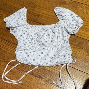 Hollister Ruched Bust Top